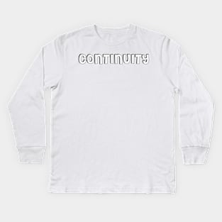 Film Crew On Set - Continuity - White - Front Kids Long Sleeve T-Shirt